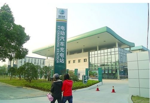 大兴电动出租车充电站